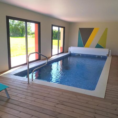 Maison Avec Piscine Interieure Privee Sans Vis A Vis Chauffee Toute L Annee Quiévrecourt Exterior foto