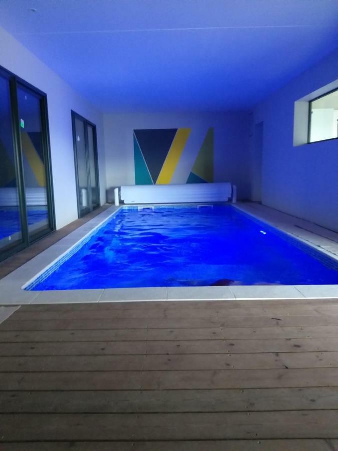 Maison Avec Piscine Interieure Privee Sans Vis A Vis Chauffee Toute L Annee Quiévrecourt Exterior foto